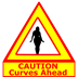 Picture of CURVES  Caution Sticker